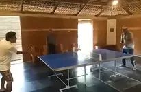 ಕೆಪಿ ಶ್ರೀಕಾಂತ್ ಜೊತೆ ಟೇಬಲ್ ಟೆನ್ನಿಸ್ ಆಡಿದ ಶಿವರಾಜ್ ಕುಮಾರ್