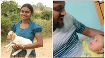 Video viral: 'ಐ ಲವ್ ಯು' ಎಂದ 4 ತಿಂಗಳ ಮಗ; ಹಿರಿಹಿರಿ ಹಿಗ್ಗಿದ 'ತಿಥಿ' ಸಿನಿಮಾ ನಟಿ ಪೂಜಾ
