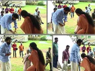 മമ്മൂട്ടി ആശ ശരത്തിന്റെ കാല് പിടിച്ചോ?