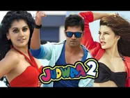 പരിധിവിട്ട ഗ്ലാമറില്‍ പരസ്പരം മത്സരിച്ച് തപ്‌സിയും ജാക്വലിനും! വരുണ്‍ ദവാന്റെ ജുദ്‌വാ 2 ട്രെയിലര്‍!