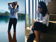 മോഹന്‍ലാലിന്റെ മകളാണോ ഇത്.. കുട്ടി വളര്‍ന്ന വലുതായി അങ്ങ് സുന്ദരിയായല്ലോ...