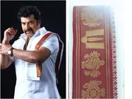 മീശയില്‍ മാത്രമല്ല മുണ്ടിലും അലങ്കാരങ്ങള്‍! രാജ 2വിലെ മുണ്ടും തരംഗമാകും! 