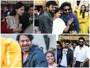 നൃത്തം ചെയ്ത് അനുഷ്കകയും പ്രഭാസും!! രാജമൗലിയുടെ മകന്റെ വിവാഹം ആഘോഷമാക്കി താരങ്ങൾ