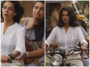  ബൈക്കില്‍ നിന്നും വീണ് രജിഷയും വൈഷ്ണവിയും!! ജൂണിലെ  രസകരമായ  വീഡിയോ വൈറൽ