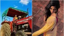  പാചകവും വർക്കൗട്ടും മാത്രമല്ല കൃഷിയും  ചെയ്യാമെന്ന് കീർത്തി , നിലത്തിൽ ട്രാക്ടർ ഓടിച്ച്   താരപുത്രി