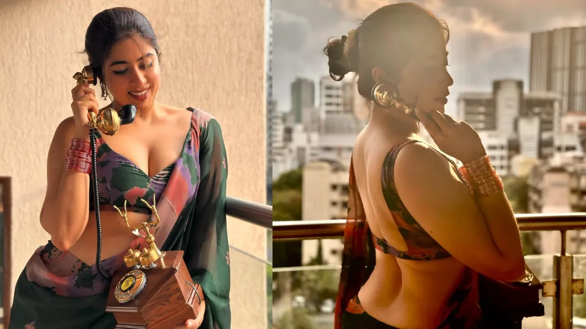 டெலிபோன் மணிபோல் சிரிப்பவள் இவளா.. யாரும்மா நீ இப்படி நிக்குற.. நிகிதாவின் நச் பிக்ஸ்!