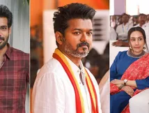 விஜய்யால் குடும்பத்திற்குள் சண்டையா?  திமுகவின் சத்யராஜ் மகள் நெத்தியில் அடிச்ச மாதிரி சொல்லீட்டாங்களே