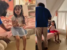 LIK படத்துல குட்டி தீமாவா நடிச்ச பாப்பா.. விக்னேஷ் சிவன் எவ்ளோ அழகா சொல்லித்தராரு பாருங்க!