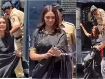  மிருணாள் தாக்கூர் கைது.. டக்காயிட் பட புரமோஷனுக்காக கையில் விலங்குடன் வந்த நடிகை!