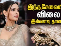கேன்ஸ் 2026: டயானா பென்டியின் தங்க நிற சேலை விலை இவ்வளவு தானா? வைர நகைகளின் மிரட்டும் மதிப்பு!