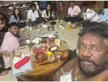 சட்டை அணியாமல் விருந்து.. அசைவ உணவுக்கு திருக்குறள் வாசகமா? நெட்டிசன்களிடம் சிக்கிய கருணாஸ்!