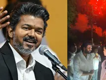 முதலமைச்சர் விஜய் பிறந்தநாள்.. பட்டாசு வெடித்து கொண்டாடிய ஜெய்.. கூடவே அமைச்சர் கீர்த்தனாவும்!