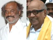 ரஜினியிடம் நலம் விசாரித்த கருணாநிதி- கனிமொழியின் நலம் விசாரித்த ரஜினி