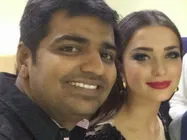 ஏமி ஜாக்சனை கட்டிப்பிடிக்க ஏங்கி ஏமாந்த காமெடியன் சதீஷ் 