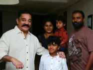 ஆண் தேவதை பட குட்டி ஸ்டார் கவினை வாழ்த்திய கமல்: வைரல் புகைப்படம் 