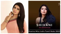 ‘ஃபெமினா மிஸ் இந்தியா தமிழ்நாடு’ பட்டம் வென்ற நடிகை ஷிவானி ராஜசேகர்...அடுத்த டார்கெட் இது தானா? 