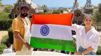 ஸ்பெயினில் இந்திய கொடியை பறக்க விட்ட நயன்தாரா-விக்கி.. லைக்ஸை அள்ளும் புகைப்படம்!