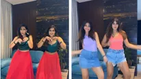 காவாலா பாட்டுக்கு ஆட்டம் போட்ட பிக் பாஸ் சம்யுக்தா.. இப்போ குட்டி டவுசரில் இன்னொரு குத்தாட்டம்! 