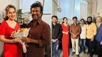 Rajinikanth wishes Kangana: கங்கணா ரனாவத் சூட்டிங்கில் பங்கேற்ற ரஜினிகாந்த்.. ஹீரோ யார் தெரியுமா?