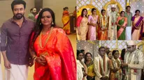 Viji Chandrasekhar daughter marriage: கேப்டன் மில்லர் அம்மா.. விஜி சந்திரசேகர் மகள் திருமண விழா!