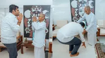 காலில் விழுந்த அண்ணாமலை.. நன்றி தெரிவித்த இளையராஜா.. ட்ரெண்டாகும் புகைப்படம்
