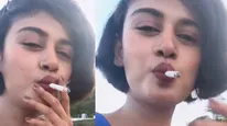 Oviya: கையில் தம்முடன் கடற்கரையில் காத்து வாங்கும் நடிகை ஓவியா..  வீடியோ வேற லெவலில் இருக்கே!