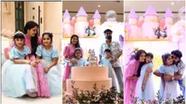 செல்ல மகள்களின் பிறந்த நாள்.. தடபுடலாக கொண்டாடிய பிரஜின், சாண்ட்ரா!