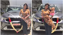 சொகுசு கார் வாங்கிய நடிகை கேப்ரியல்லா.. மிரள வைக்கும் காரின் விலை! 