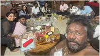 சட்டை அணியாமல் விருந்து.. அசைவ உணவுக்கு திருக்குறள் வாசகமா? நெட்டிசன்களிடம் சிக்கிய கருணாஸ்!