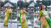  Kathuri: பட்டுச்சேலையில் அழகு.. பேக்லெஸ் ஜாக்கெட்டில்.. இளசுகளை இம்சிக்கும் கஸ்தூரி! 
