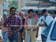 ఫొటోలు:పవన్ కి  సాయి ధరమ్ తేజ బాడీగార్డ్ @సర్దార్ సెట్ 