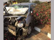 రోడ్డు ప్రమాదంలో గాయపడ్డ సినీ హీరో.. 