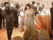 పెళ్ళి రిసెప్షన్లో దర్శకుడితో సమంతా డాన్స్ : చై, రానా కబుర్లు