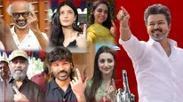 Tamilnadu 2026 Elections: ఓటింగ్‌కు పోటెత్తిన సినీ తారలు.. తమిళ పీఠం విజయ్ కైవసమా? 